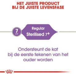 Royal Canin Kattenvoer Sterilised 7+ 3,5 Kg 7 Royal Canin Kattenvoer Sterilised 7+ 3,5 Kg -Beeztees Winkel royal canin sterilised 7plus volwassen kat castratie sterilisatie hero image 9