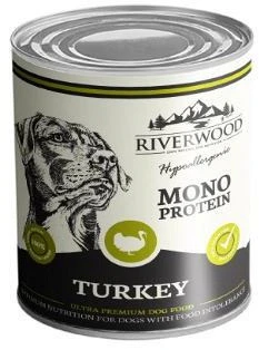 Riverwood Hondenvoer Mono Protein Turkey 400 Gr